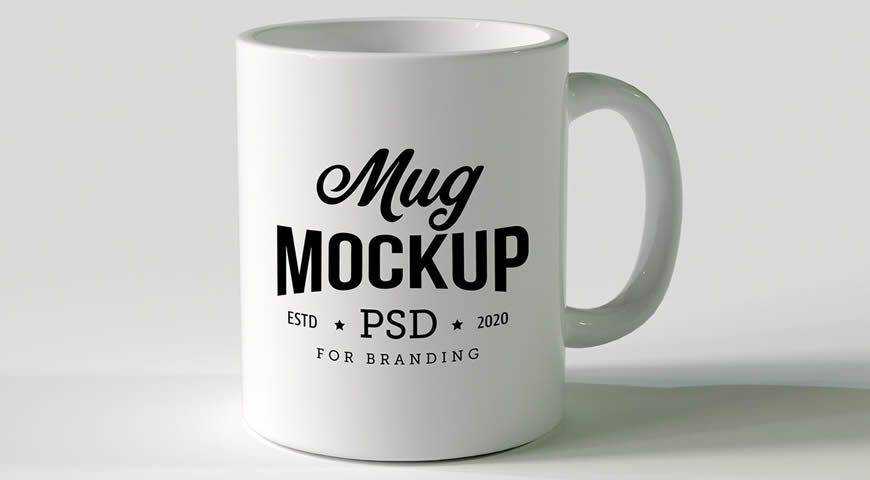 Mug Photoshop PSD Mockup Template