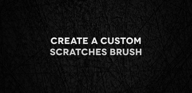 Create a custom scratches brush