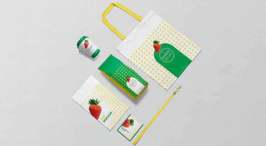 Packaging & Tote Photoshop PSD Mockup Template